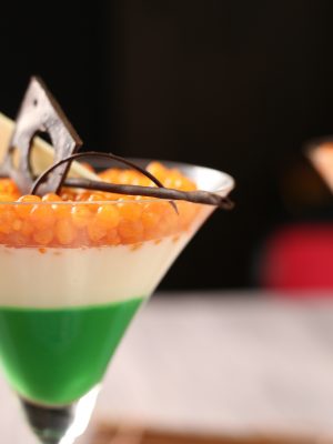Independence Day Panna Cotta