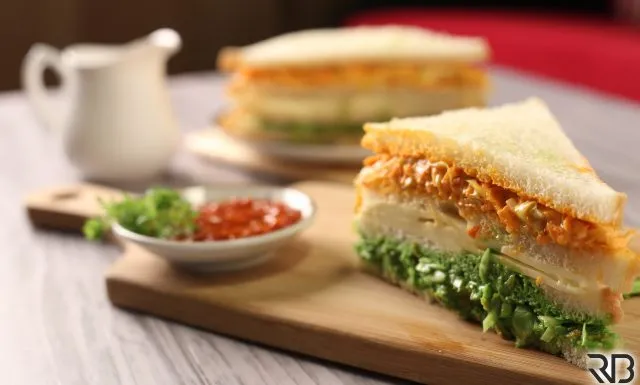 Tri-Color Sandwich त्रि-रंग सैंडविच Recipe - Ranveer Brar