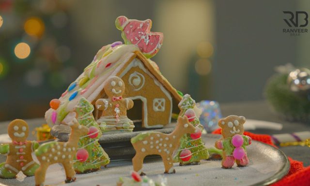 Christmas special Eggless Gingerbread House बिना अंडे का जिंजरब्रेड Gingerbread Recipe - Ranveer Brar Christmas special Eggless Gingerbread House बिना अंडे का जिंजरब्रेड Gingerbread Recipe - Ranveer Brar