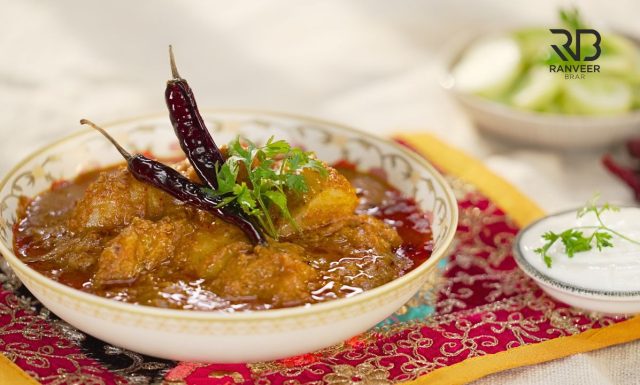 Hyderabadi Dum Aloo होटल जैसा हैदराबादी दम आलू easy Dum Aloo in cooker Recipe - Ranveer Brar