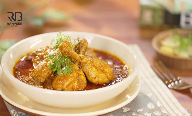 Cooker Chicken Curry आसान चिकन करी कुकर में Cooker wala Kukkad Recipe - Ranveer Brar