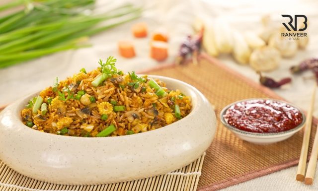 Veg Schezwan Fried Rice शेजवान वेज फ्राइड राइस Instant Schezwan sauce recipe Recipe - Ranveer Brar