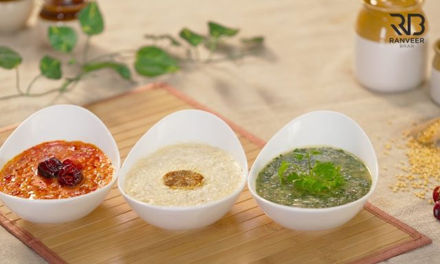 Andhra style Tomato Dal Gujarati Dal Palak Dal 3 रंगों में दाल तड़का Recipe - Ranveer Brar