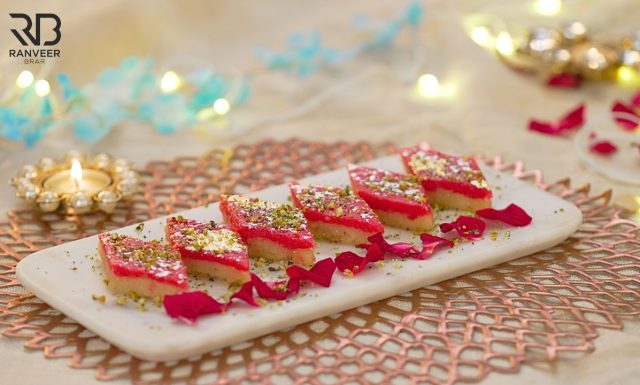 Shahi Kaju Katli सिर्फ 3 चीज़ों से काजू कतली easy Diwali Mithai at home Recipe - Ranveer Brar