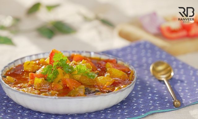 Aloo Tamatar sabji आलू टमाटर प्याज सब्जी सिर्फ 3 चीज़ों से Cooker Aloo Sabji Recipe - Ranveer Brar