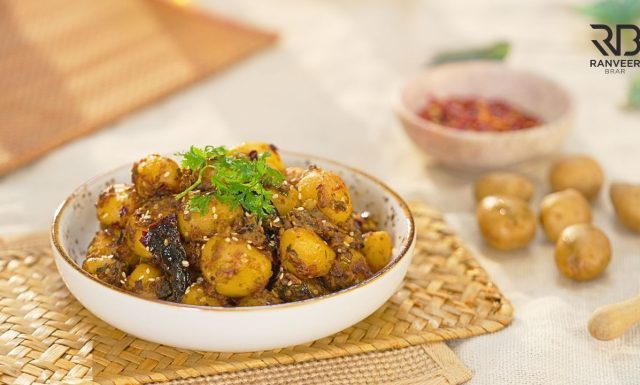 Jodhpuri Aloo मसालेदार जोधपुरी आलू की सब्जी spicy Aloo recipe Recipe - Ranveer Brar