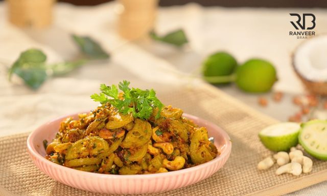Healthy Kantola Sabji मसालेदार कंटोला ककोड़ा की सब्जी No Onion/Garlic recipe Recipe - Ranveer Brar