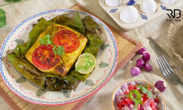 Egg Pollichathu केरल style ग्रिल अंडा Kerala style Egg wrap Recipe - Ranveer Brar