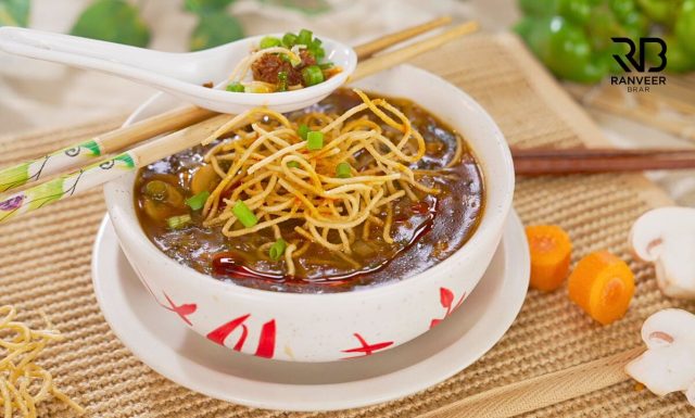 Veg Manchow Soup होटल जैसा वेज मानचाओ सूप बनाएं घर पर spicy Soup recipe Recipe - Ranveer Brar