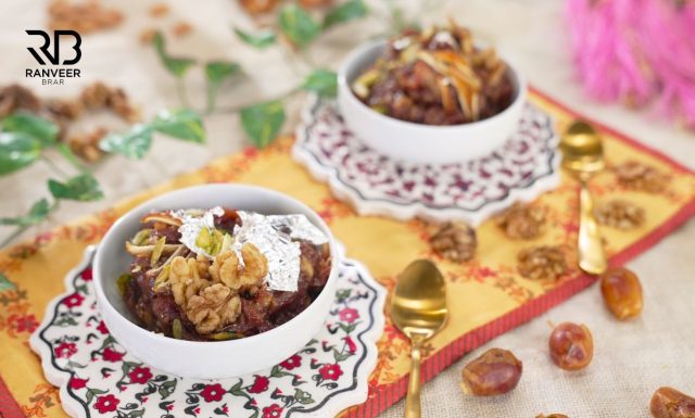 Walnut & Dates Halwa सिर्फ 3 चीजों से अखरोट & खजूर का हलवा Dry Fruits Halwa Recipe - Ranveer Brar Walnut & Dates Halwa सिर्फ 3 चीजों से अखरोट & खजूर का हलवा Dry Fruits Halwa Recipe - Ranveer Brar