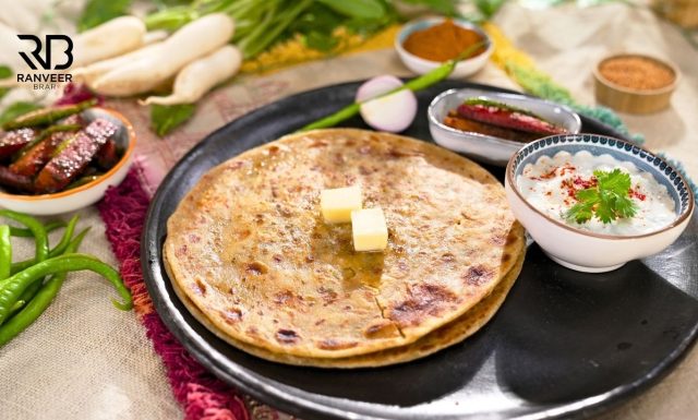 Winter Special Breakfast | Mooli Paratha & Gajar Achar | मूली पराठा और चटपटा अचार Recipe - Ranveer Brar