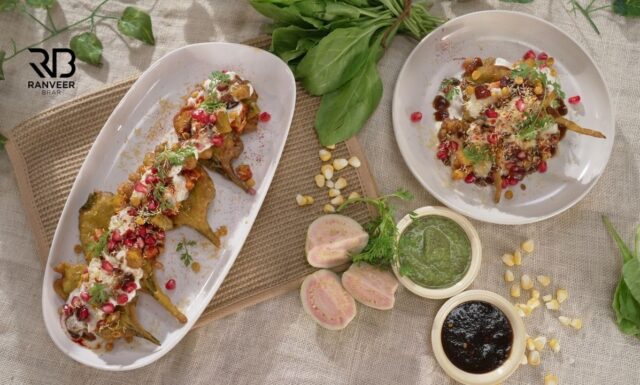Kripsy Palak Patta Chaat बारिश का सुपर snack पालक पत्ता चाट अमरुद chaat bonus Recipe - Ranveer Brar