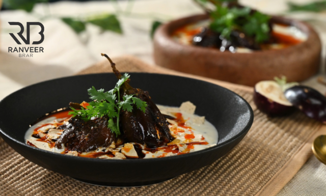 दही बैंगन | Stuffed Dahi Baingan Recipe Recipe - Ranveer Brar